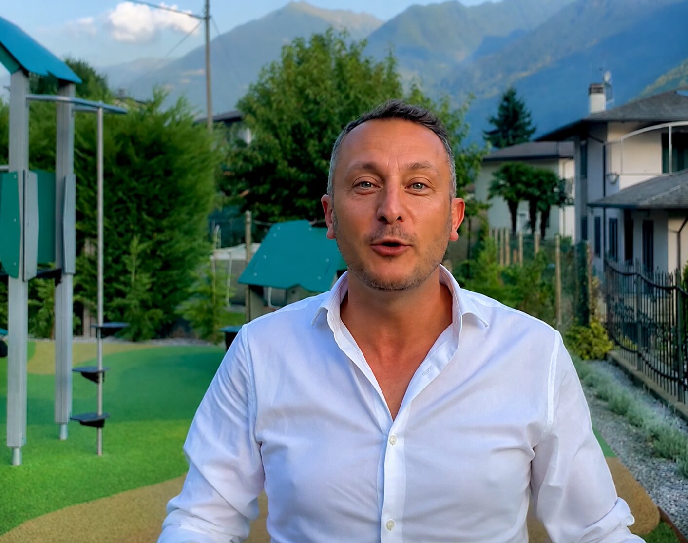 Antonio Cristian Azzalini Sindaco di Buglio in Monte